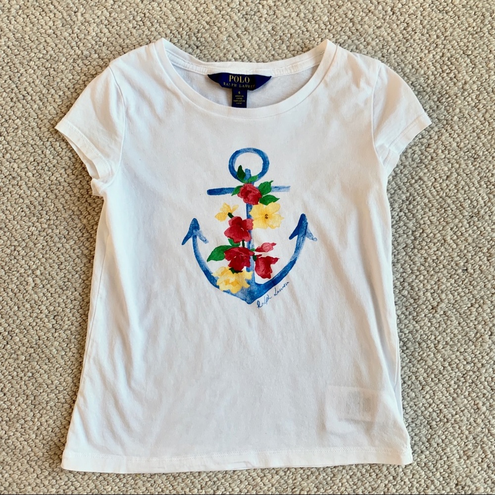Ralph Lauren Polo Anchor Graphic Tee